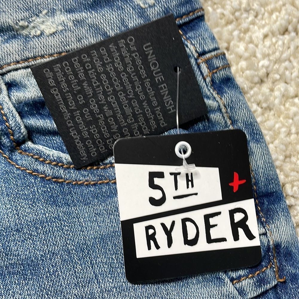 5th & Ryder Monaco Medium indigo jeans - Picture 4 of 6